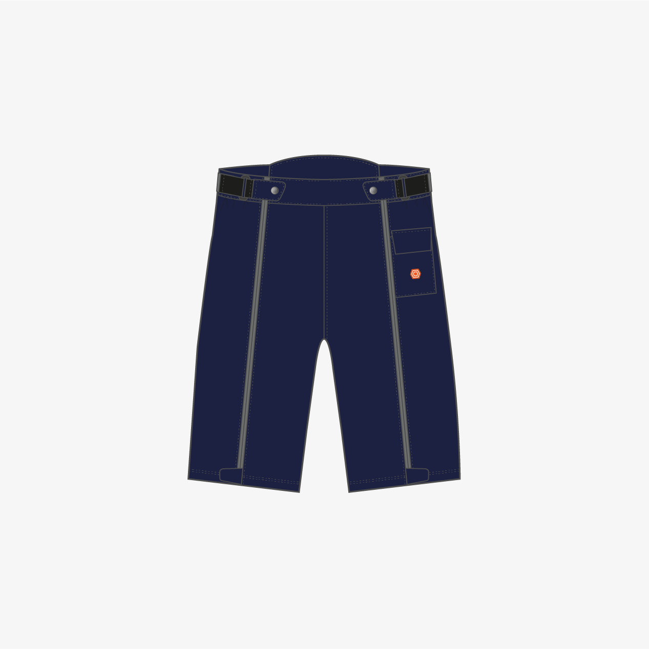W RACE SOFTSHELL SHORTS
