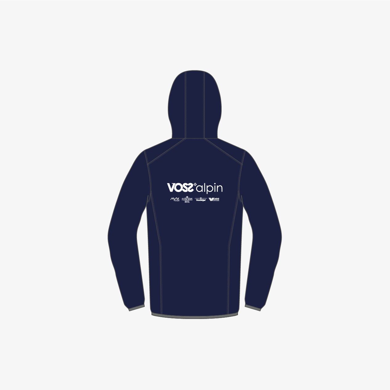 VOSS W MID HOOD TEAM JACKET