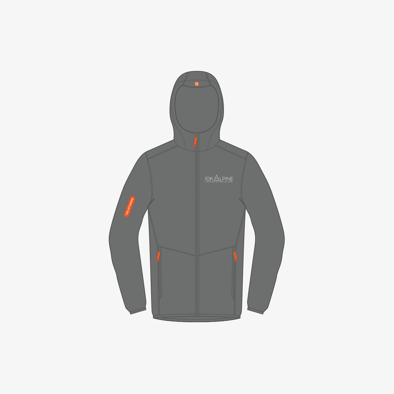 10K J MID HOOD TEAM JACKET
