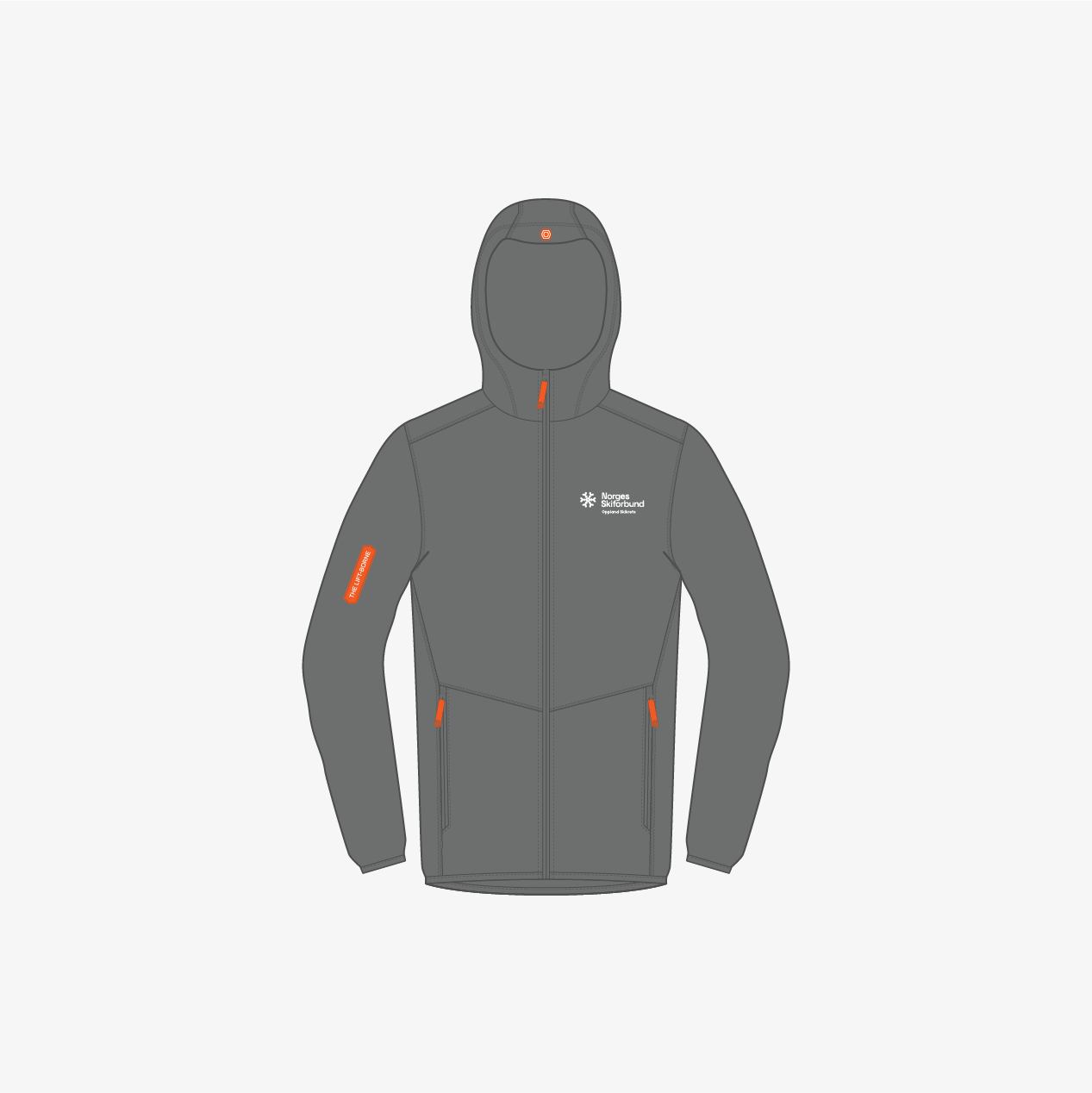 OPPLAND MID HOOD TEAM JACKET